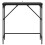 VidaXL vidaXL Console Table Black Oak 75 x 32 x 75 cm Engineered Wood 3