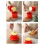 (Blue) Elegant Ceramic Butter Jar Portable Ceramic Butter Dish Storage Jar Ideal For Breakfast And Baking Needs  White 5