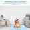 Blauwe Hondenmat Warm Polyester Dier Slaapkussen 6