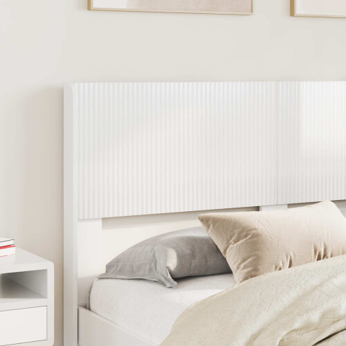 VidaXL vidaXL Headboard High Gloss White PB 2