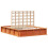 VidaXL vidaXL Bed Frame Wax Brown 135 x 190 cm Solid Pine Wood 2