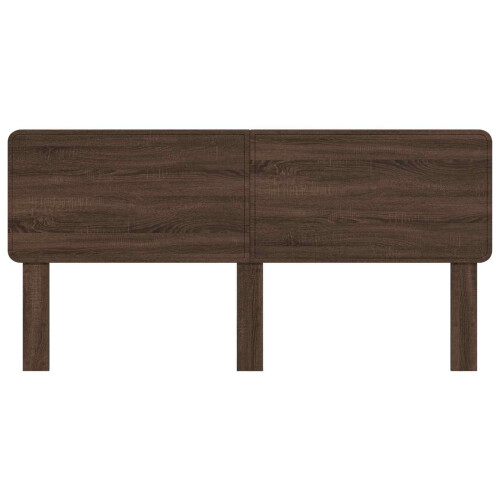 VidaXL vidaXL Headboard Brown Oak Engineered wood 2