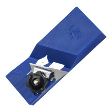 (Blue) Manual Wood Planer & Gypsum Board Cutter Suitable for Accurate 45 90 Edges Chamfering Trimming Finishing in Carpentry Yellow