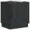 VidaXL vidaXL Bedside Table Black 43 x 34.5 x 47 cm Engineered Wood 2