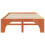 VidaXL vidaXL Bed Frame Brown 140 x 190 cm Solid Pine Wood 5