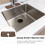 Koffie Splashbeschermer Antislip Droogmat 4