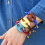 Tiernasen-Armband, handgefertigter-Rot 9