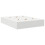 VidaXL vidaXL Storage Bed Frame White 135 x 190 cm Engineered Wood 4