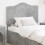 VidaXL vidaXL Headboard Concrete Grey Engineered wood 1