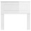 VidaXL vidaXL Headboard Gloss White Engineered wood 4