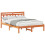 VidaXL vidaXL Bed Frame Brown 140 x 190 cm Solid Pine Wood 2