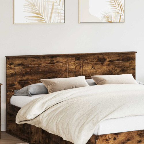 VidaXL vidaXL Headboard Smoked Oak Engineered wood