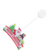 1St LED Kerstlamp Met Zuignap Voor Sfeervolle Raamversiering