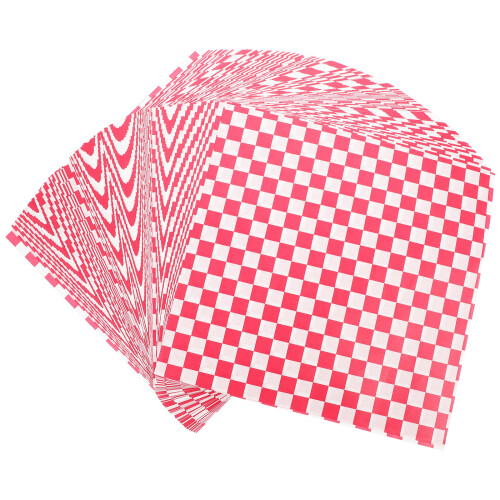 200St Wrap Papier Rood Vetabsorberend Snackpapier