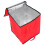 1Stk Isolierte Take-Out , Bento- Essensbox Rot 1