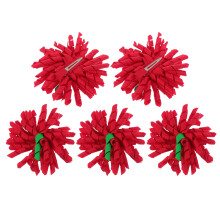 5Stk Lockige Haarclips Xmas Festliche Haarschmuck