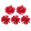 5Stk Lockige Haarclips Xmas Festliche Haarschmuck 1