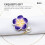 6St Serviette Buckles Plastic Napkin Accessoire 6