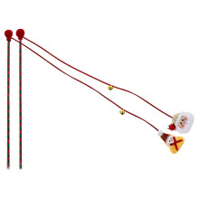 2Stk Pet Spielstab Katzenangel Mit Santa Claus Design