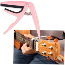 Compatible con bajos de aleación de zinc, ukeleles, agitadores de bajo, guitarras eléctricas, afinadores de ukelele Kapo.