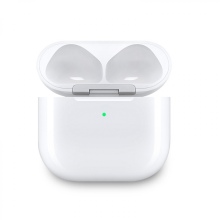 Compatible con el estuche de carga de los AirPods 4, auriculares Bluetooth, puerto USB-C y caja de carga inalámbrica.