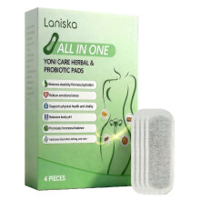 Laniska women's care pads gentle formula, fresh fragrance, daily cleaning, local comfort, women's care patch - cleaning, local comfort, women's patch