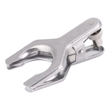 Morsetto di giunzione per vetro in acciaio inossidabile per strumenti da laboratorio, clip Keck con ampia applicazione per cliniche e saloni di