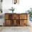 VidaXL vidaXL Sideboards 2 pcs Old wood 3