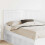 VidaXL vidaXL Headboard with Headboard Gloss White 150 cm Engineered wood 1