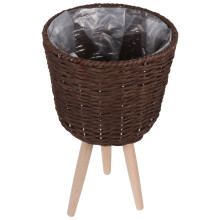 1St Decoratieve Vloerstandaard in Koffie Kleur