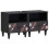 VidaXL vidaXL Bedside Table 2 pcs Brown 40 x 33 x 46 cm Solid Mango Wood 1