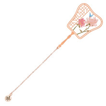 Rose Goud DIY Metalen Boekenlegger Chinese Stijl Creatief