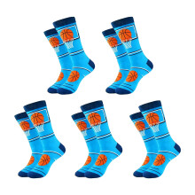 5 Pair Stretchable Athletic Sock Cotton Texture Suitable-Shoot