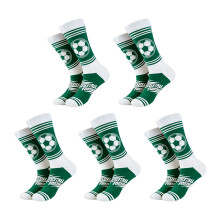 5 Pair Multifunctional Sports Socks Soccer Sock-Green football