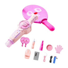 Smog Bubble Guns Spielzeug mit Tischtennisschläger für-Rosa 1