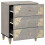 VidaXL vidaXL Bedside Cabinet Grey 50 x 33 x 62 cm Solid Mango Wood 2
