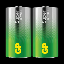 GP Super Alkaline Battery C LR14 2 db
