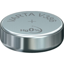 VARTA stříbrná knoflíková baterie V386 / SR43