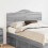 VidaXL vidaXL Headboard Grey Sonoma Engineered wood 1