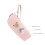 (Pink) Sac Biberon Isolé Coton Ours 4