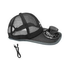 Fashion Solar Fan Cap Light Weight Cooling Fan Hat Breathable
