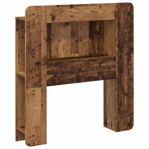 VidaXL vidaXL Headboard Cabinet with Storage Old Wood Engineered Wood 1