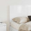 VidaXL vidaXL Headboard Gloss White Engineered wood 2