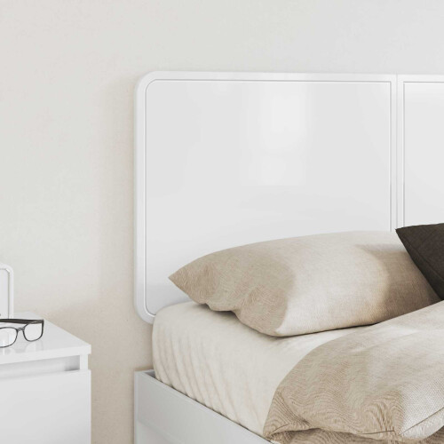 VidaXL vidaXL Headboard Gloss White Engineered wood 1