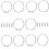 5Set Wielren- En - En Schakel Accessoires Set 1