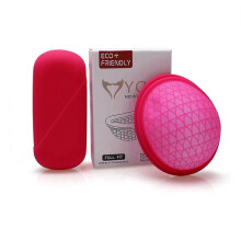Designed Feminine Hygiene Menstrual Disc Reusable Coupe 12 Hours Protection Leak Proof Grade Silicone Period Cup