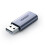 Ugreen USB-A na AUX minijack 3,5mm audio adaptér - šedý 1