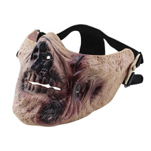 (A) Carnival Costume Halloween Scary Mask Halloween Mask Scary Spoof Mask Style GT