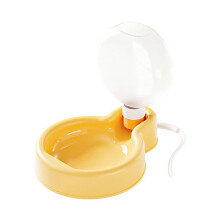 Foldable Dog Water Bottle 500ml Collapsible Travel Pet Water Dispenser And Food Bowl for Puppies And Cats
