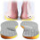 (Size 35 36, Grey) corrective insoles for supination alignment 1